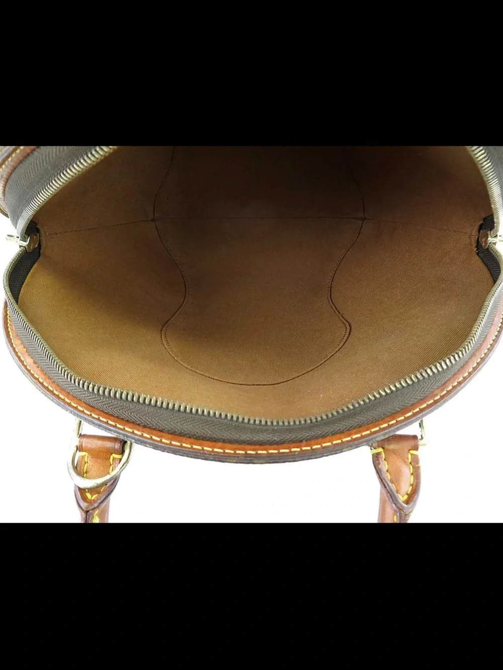 Louis Vuitton Monogram Ellipse Satchel in Brown and Tan